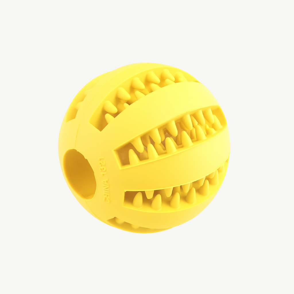 Teething puzzle ball