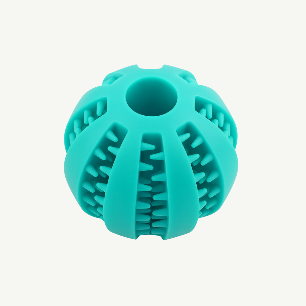 Teething puzzle ball