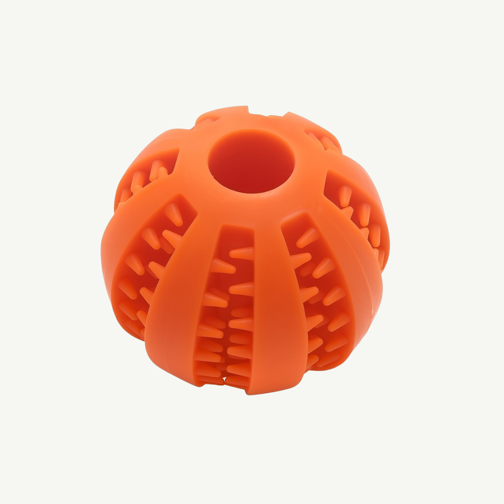 Teething puzzle ball