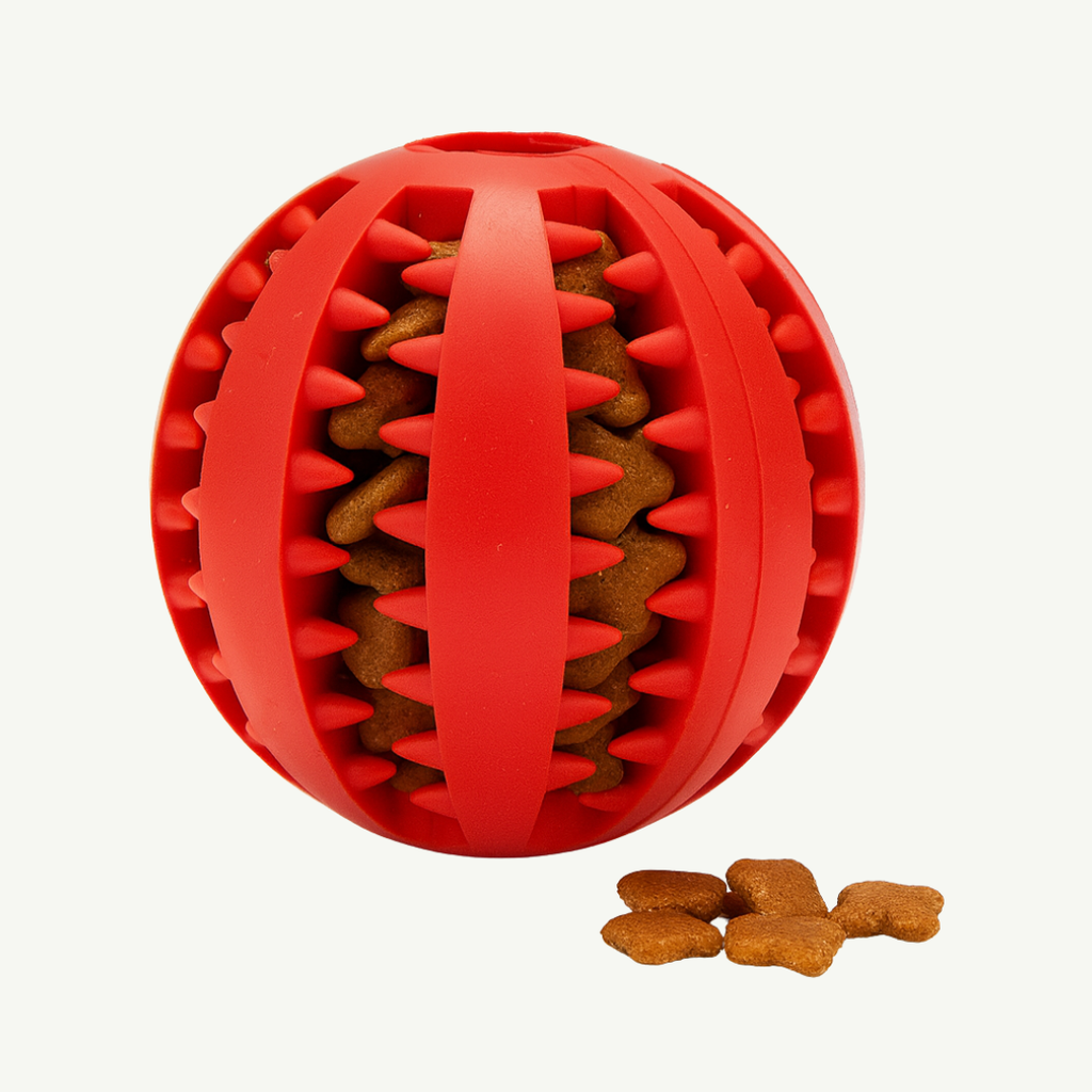 Teething puzzle ball